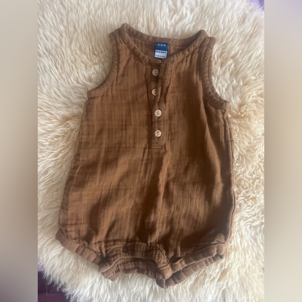 Camel Summer Romper